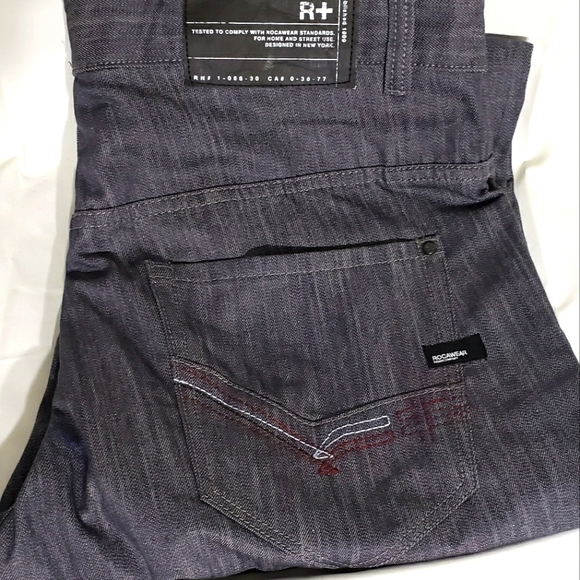 Rocawear R+, original fit men's jeans. 40x32,NWOT, cool Y2K vibe - Picture 14 of 14